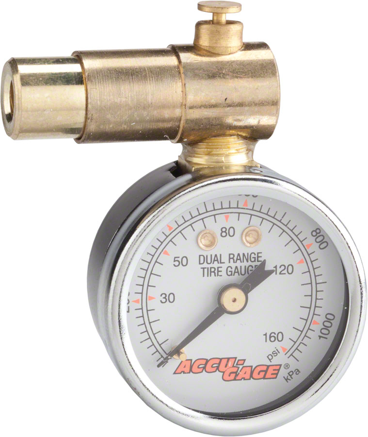 EyezOff EZ05-G Tire Pressure Gauge Dual-Valve up to 160 PSI Presta//Schrader
